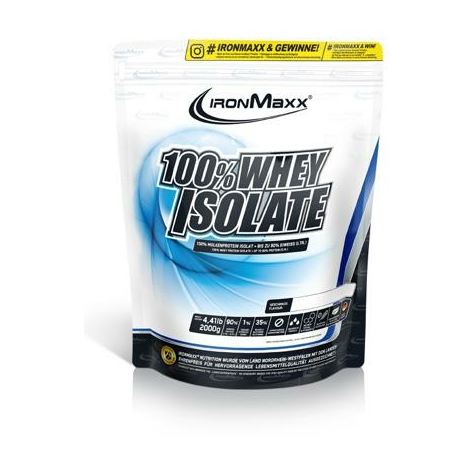 ironmaxx 100% απομονωμένος ορός γάλακτος, σακούλα 2000 g