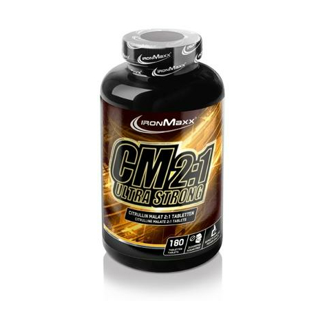 ironmaxx cm 2:1 ultra strong - μηλική κιτρουλίνη, 180 δισκία