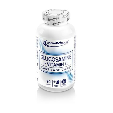 ironmaxx γλυκοζαμίνη + βιταμίνη c, 90 δισκία δόση