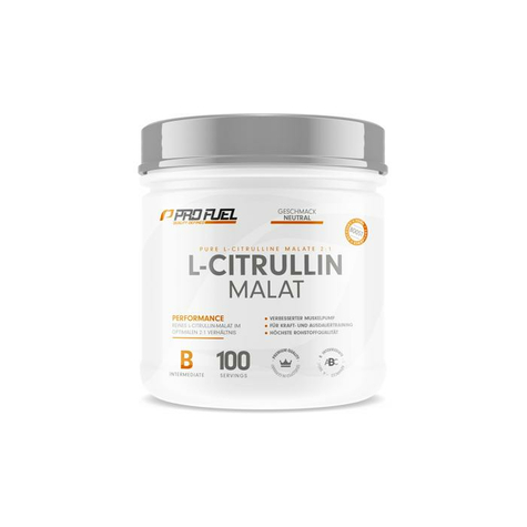 profuel l-citrulline malate 2:1 σε σκόνη, 300 g κουτί, ουδέτερο