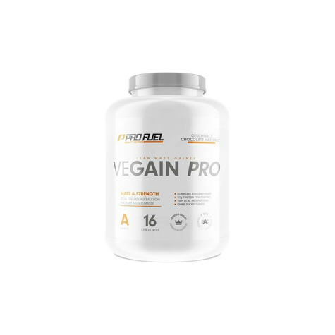 profuel vegain pro vegan mass gainer, δόση 2200 g