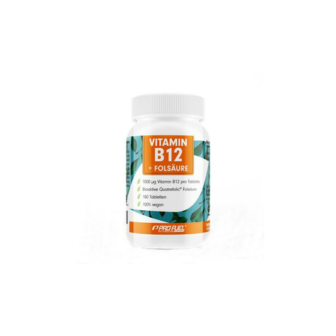 profuel vitamin b12 + folsre, 180 δισκία δόση