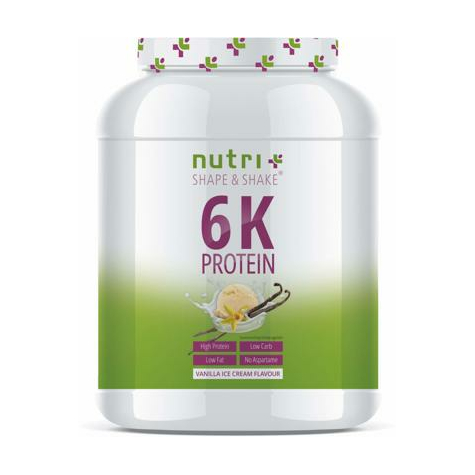 nutri+ vegan 6k πρωτεΐνη σε σκόνη, 1000 g κονσέρβα