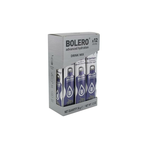 bolero drink sticks ποτό σε σκόνη, 12 x 3 g σε φακελάκια