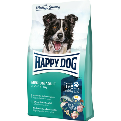 happy dog,hd fit+vital medium ενηλίκων 12kg