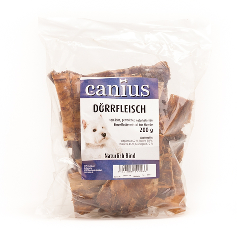 canius snacks,canius αποξηραμένο κρέας 200 g