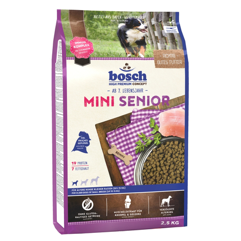 bosch,bosch mini senior 2,5kg