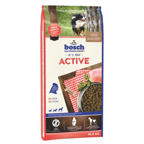 bosch,bosch adult active 15kg