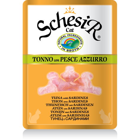 Schesir,Schesir Cat Tuna Sardines 70gp