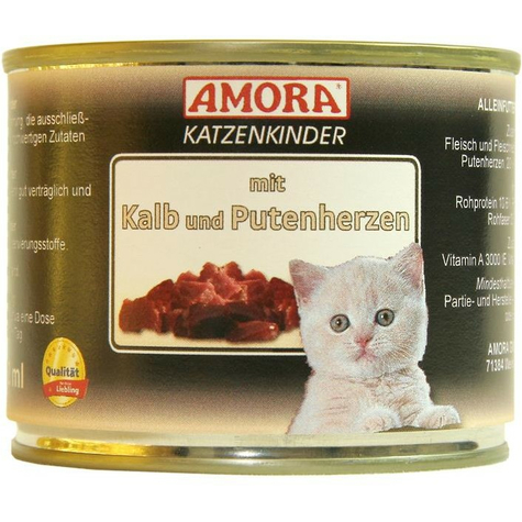 amora,amora γάτα γατάκι μοσχάρι+pu 200gd