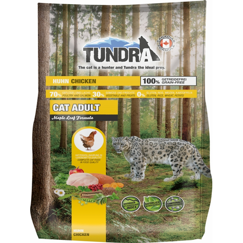 tundra,tundra κοτόπουλο γάτας 1,45kg