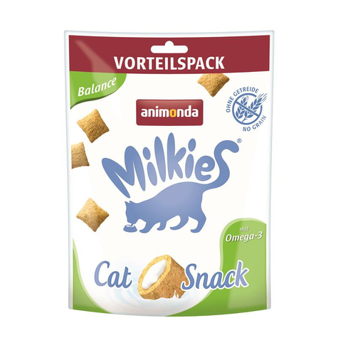 animonda σνακ για γάτες, ani milkie crisp.balance 120g