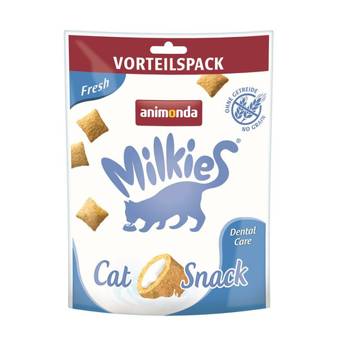 animonda σνακς για γάτες, ani milkie crisp.fresh 120g