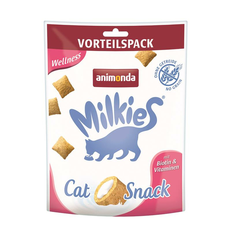 animonda σνακ για γάτες, ani milkie crisp.wellness 120g