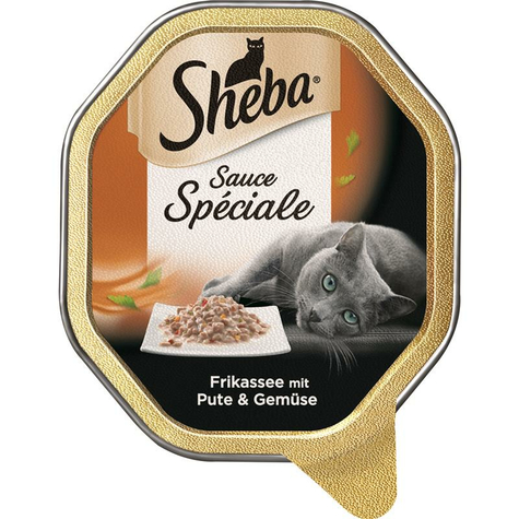 sheba,she.speci. fricassee γαλοπούλα 85gs