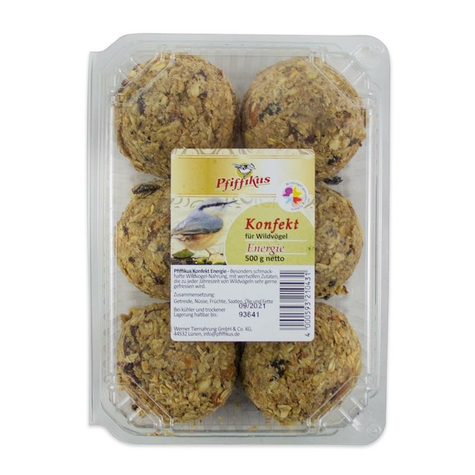 pfiffikus τροφή για άγρια πουλιά, pfiff.bird ζαχαροπλαστική ενέργεια 6st