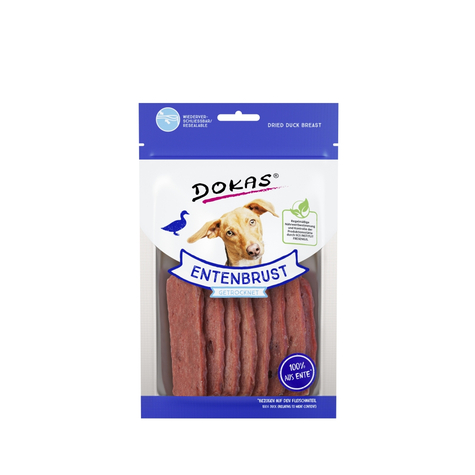 dokas ξηρά σνακ, dokas στήθος πάπιας τρ. 70g