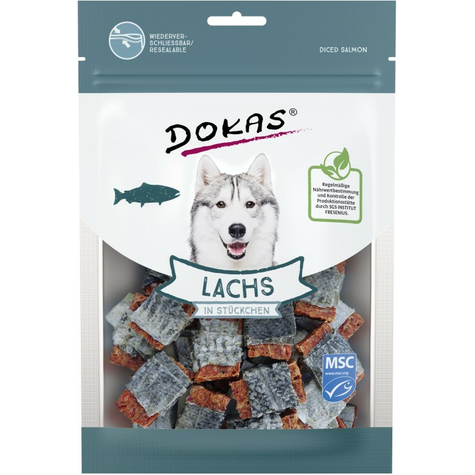 dokas dry snacks,dokas κομμάτια σολομού 80g