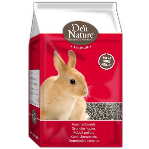 deli nature τρωκτικά, dn.rabbit pellets premium4kg