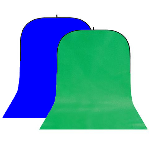 StudioKing Πίνακας φόντου BBT-10-07 Πράσινο/Μπλε 150x400 cm