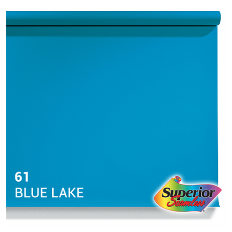 Χαρτί φόντου Superior 61 Blue Lake 2.72 x 11m