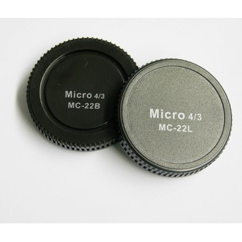 Πίσω καπάκι φακού Pixel MC-22B + καπάκι σώματος MC-22L για Micro Four Thirds