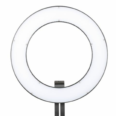 δίχρωμος λαμπτήρας δακτυλίου led falcon eyes dvr-384dvc με ρύθμιση φωτισμού σε 230v