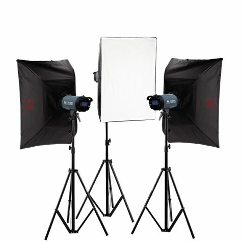 falcon eyes studio flash set tfk-3600l με οθόνη LCD