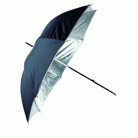 linkstar ομπρέλα pur-84sb ασημί/μαύρο 100 cm