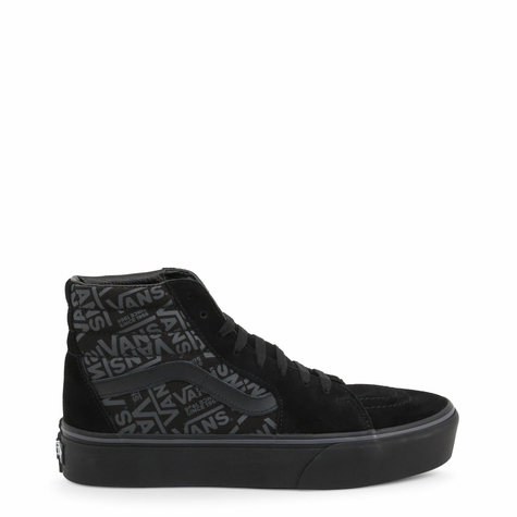 schuhe,vans,sk8-hiplatform,unisex,schwarz