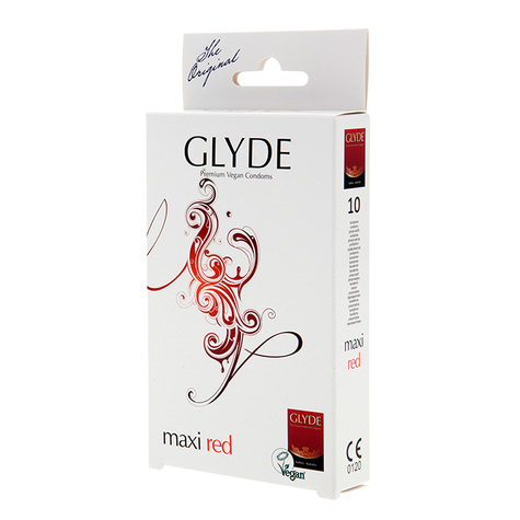 προφυλακτικά : glyde ultra maxi red 10 large condooms