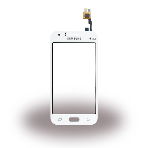 αυθεντικό ανταλλακτικό samsung gh9608064b digitizer / οθόνη αφής smj100h galalxy j1 duos λευκό