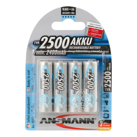 μπαταρία ansmann mignon 2500mah