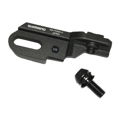 προσαρμογέας shimano f. μπροστινό ντεραγιέρ deore xt di2