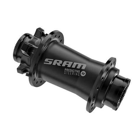 πλήμνη vr sram disc mtb 28h 6 τρύπες