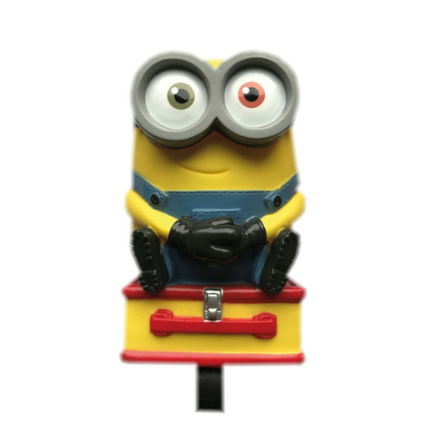 ποδήλατο τιμόνι κέρατο minion 3d