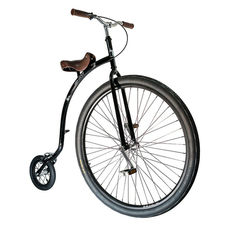 hochrad qu-ax gentlemenbike 36 schwarz 