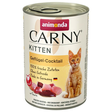 animonda cat dose carny γατάκι κοκτέιλ πουλερικών 400g