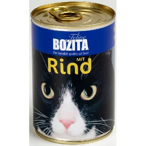 bozita υγρή τροφή για γάτες μοσχάρι 410g