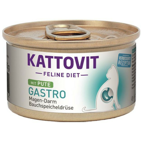 kattovit feline diet gastro turkey - γαστρεντερικό / κοιλιακό σάλιο