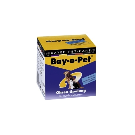 bay-o-pet ear rinse για σκύλους και γάτες 2x25ml