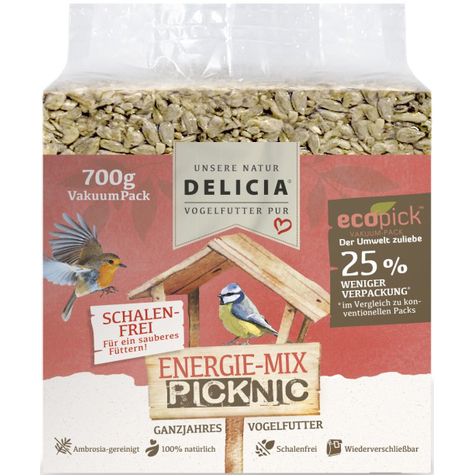 delicia energy-mix picnic - συσκευασίες κενού 0,7kg