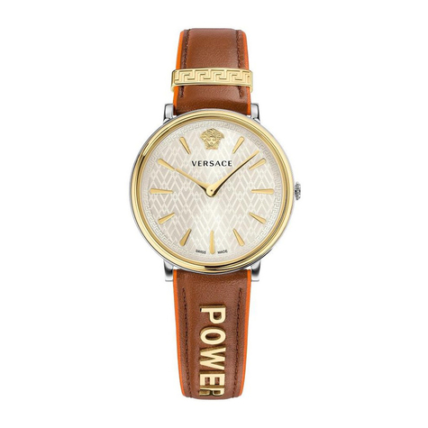 versace vbp070017 v-circle γυναικείο ρολόι