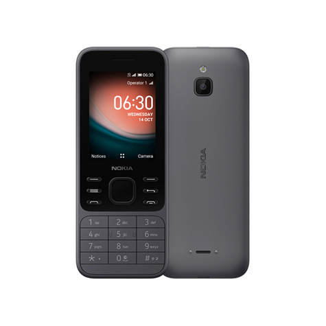 Nokia 6300 4g dual-sim κάρβουνο
