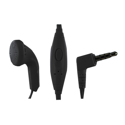 doro πρωτότυπο στερεοφωνικό ακουστικό 3,5mm μαύρο