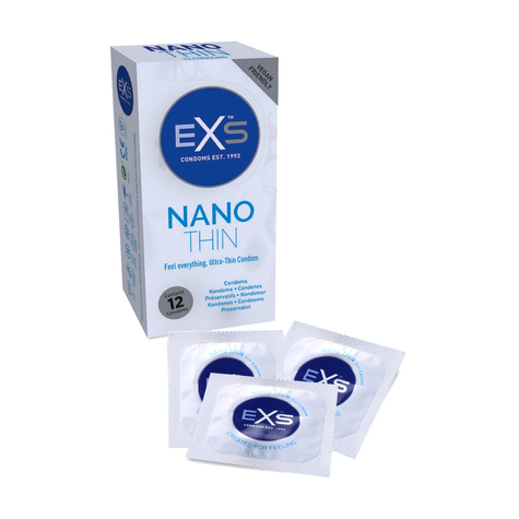 προφυλακτικά nano thin - 12 πακέτα