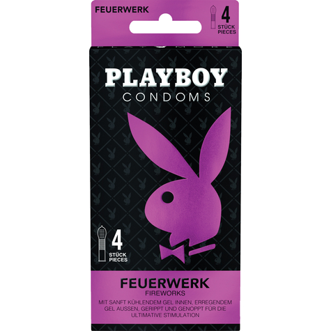 playboy προφυλακτικά πυροτεχνήματα 4er