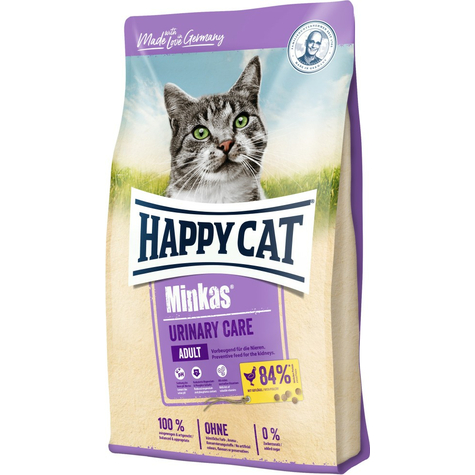 happy cat minkas ουροποιητική φροντίδα πουλερικών 10 kg