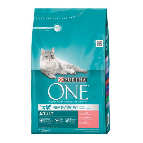 purina one bifensis ενηλίκων πλούσιο σε σολομό 1,5kg