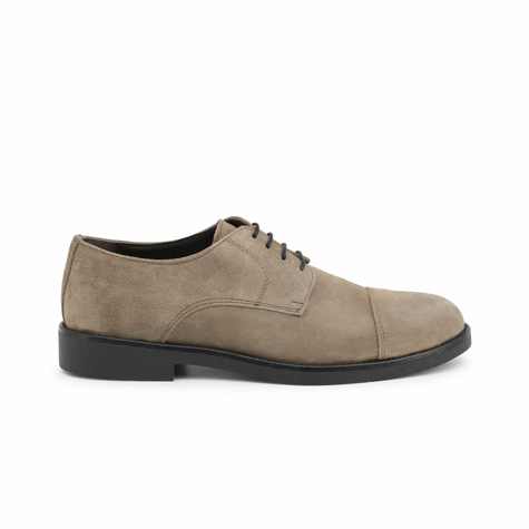 schuhe & schnürschuhe & herren & duca di morrone & 900d_camoscio_taupe & braun